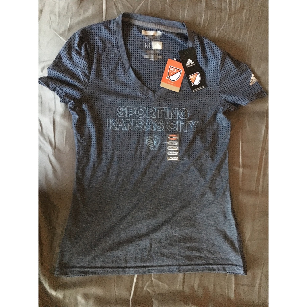 Adidas Sporting KC Climacool/Aeroknit T-Shirt